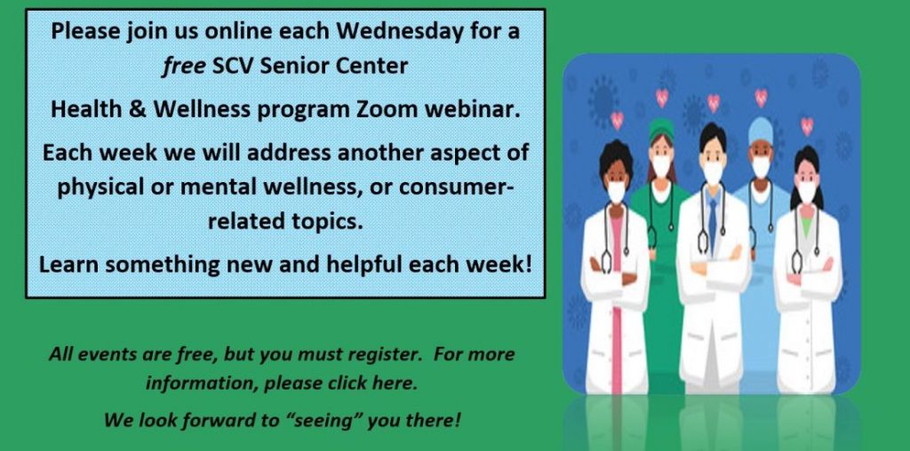 Health & Wellness Program Zoom Webinars