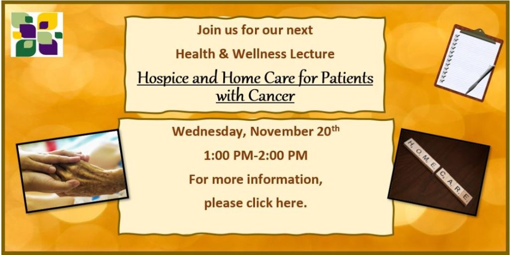 Health & Wellness- Hospice and Home Care for Patients with Cancer