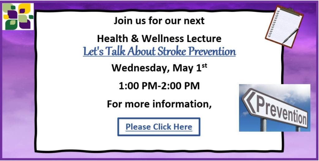 Health & Wellness- Let's Talk About Stroke Prevention